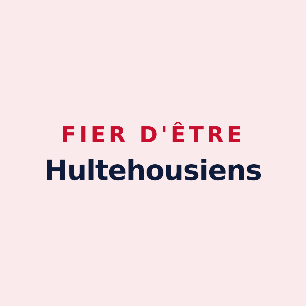 Magnet « Fier d'être Hultehousiens » — design pour Hultehouse