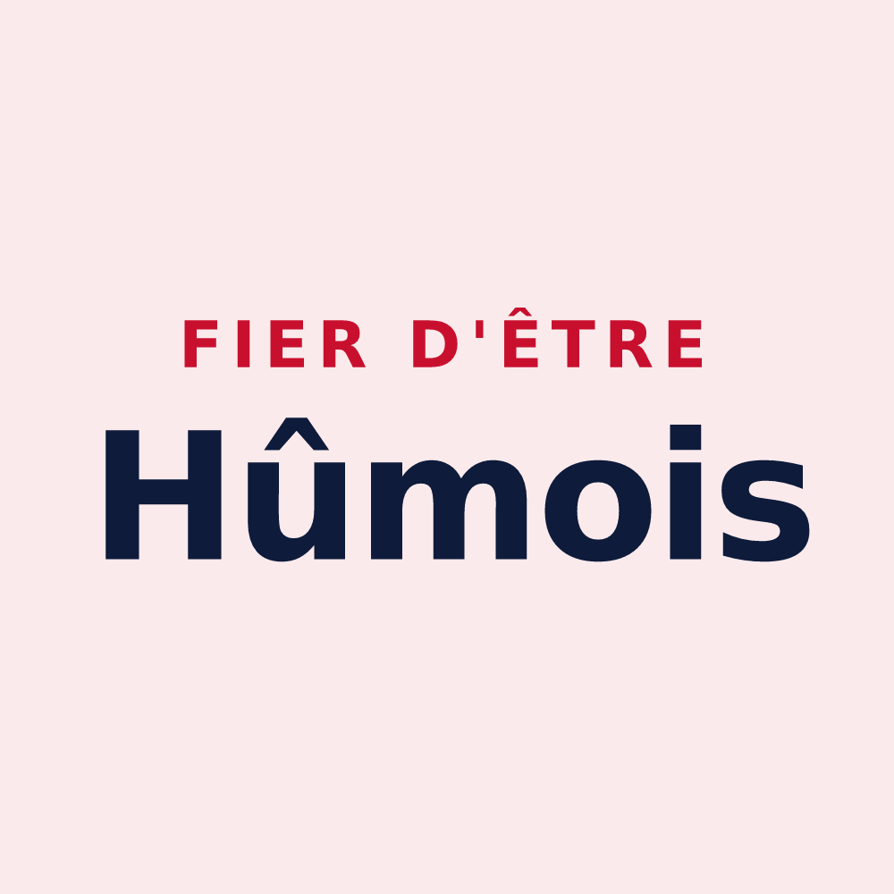 Magnet « Fier d'être Hûmois » — design pour Humes-Jorquenay