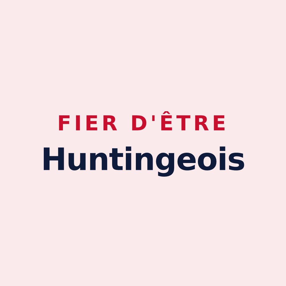 Magnet « Fier d'être Huntingeois » — design pour Hunting