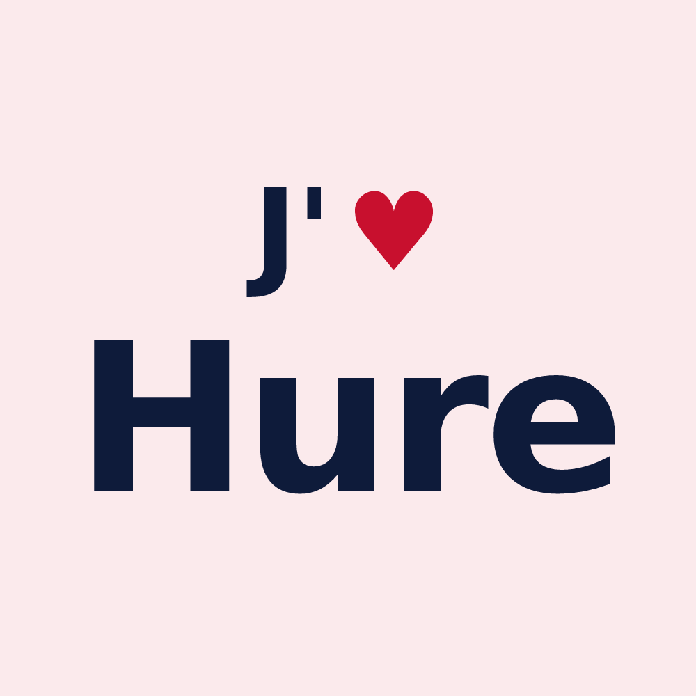 Magnet personnalisé Hure — design J'aime Hure