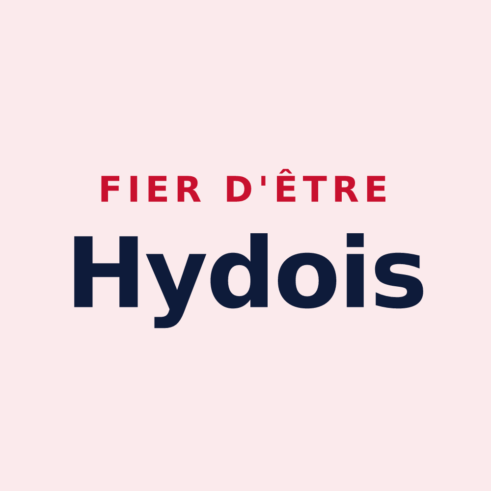 Magnet « Fier d'être Hydois » — design pour Hyds