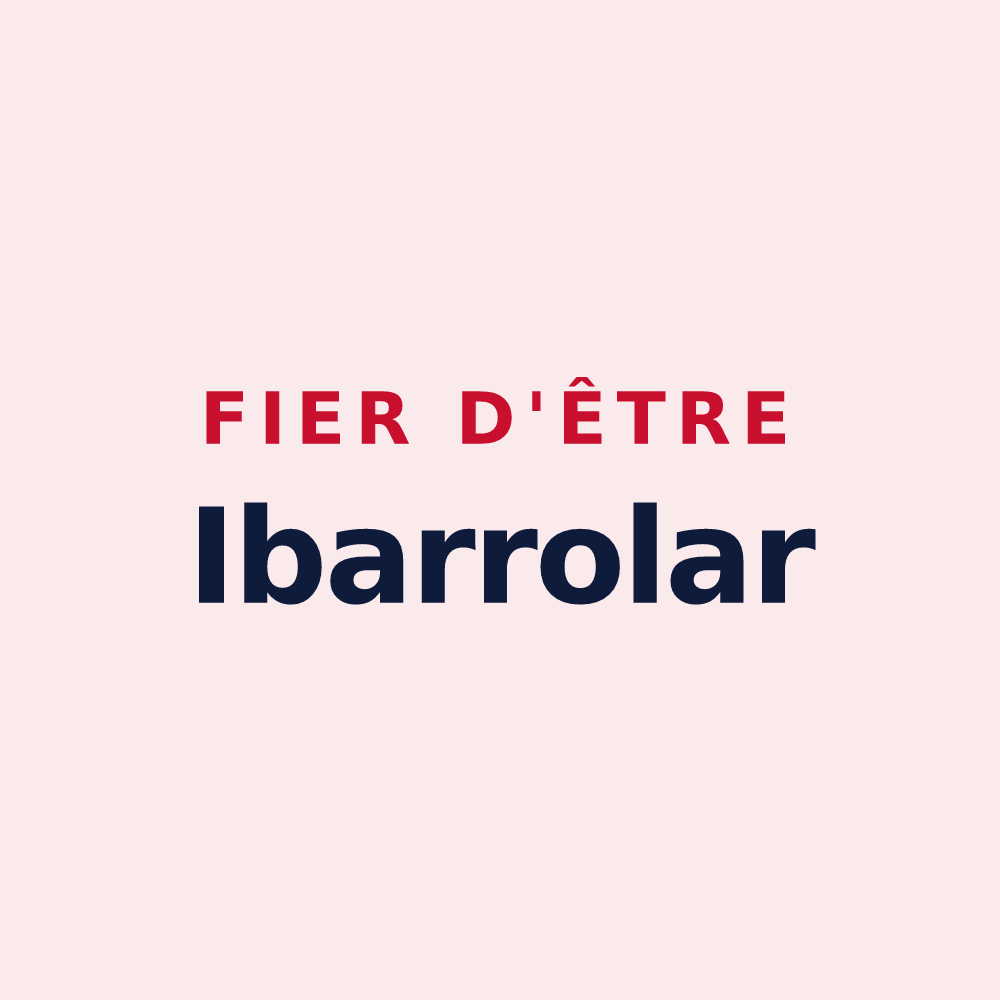 Magnet « Fier d'être Ibarrolar » — design pour Ibarrolle
