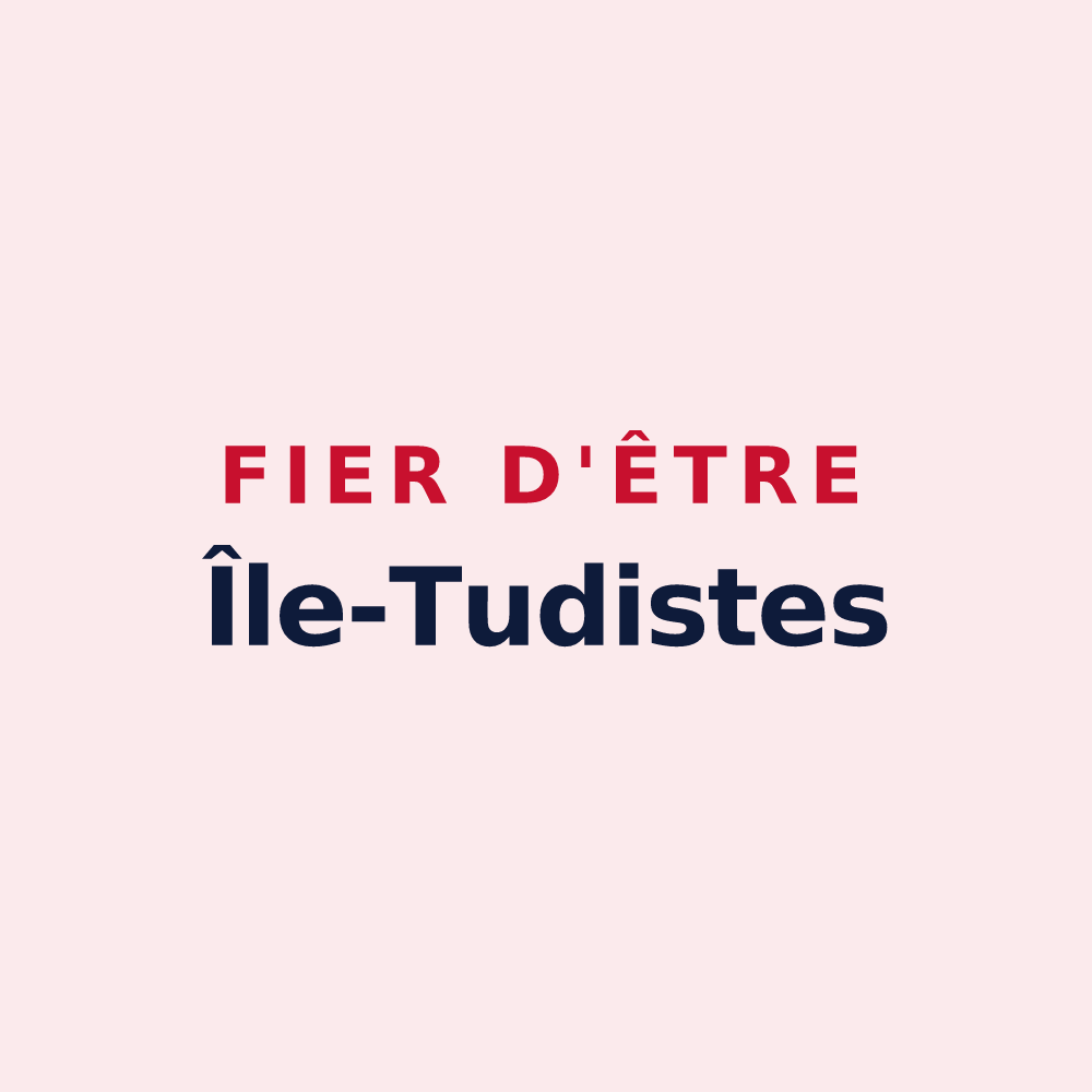 Magnet « Fier d'être Île-Tudistes » — design pour Île-Tudy