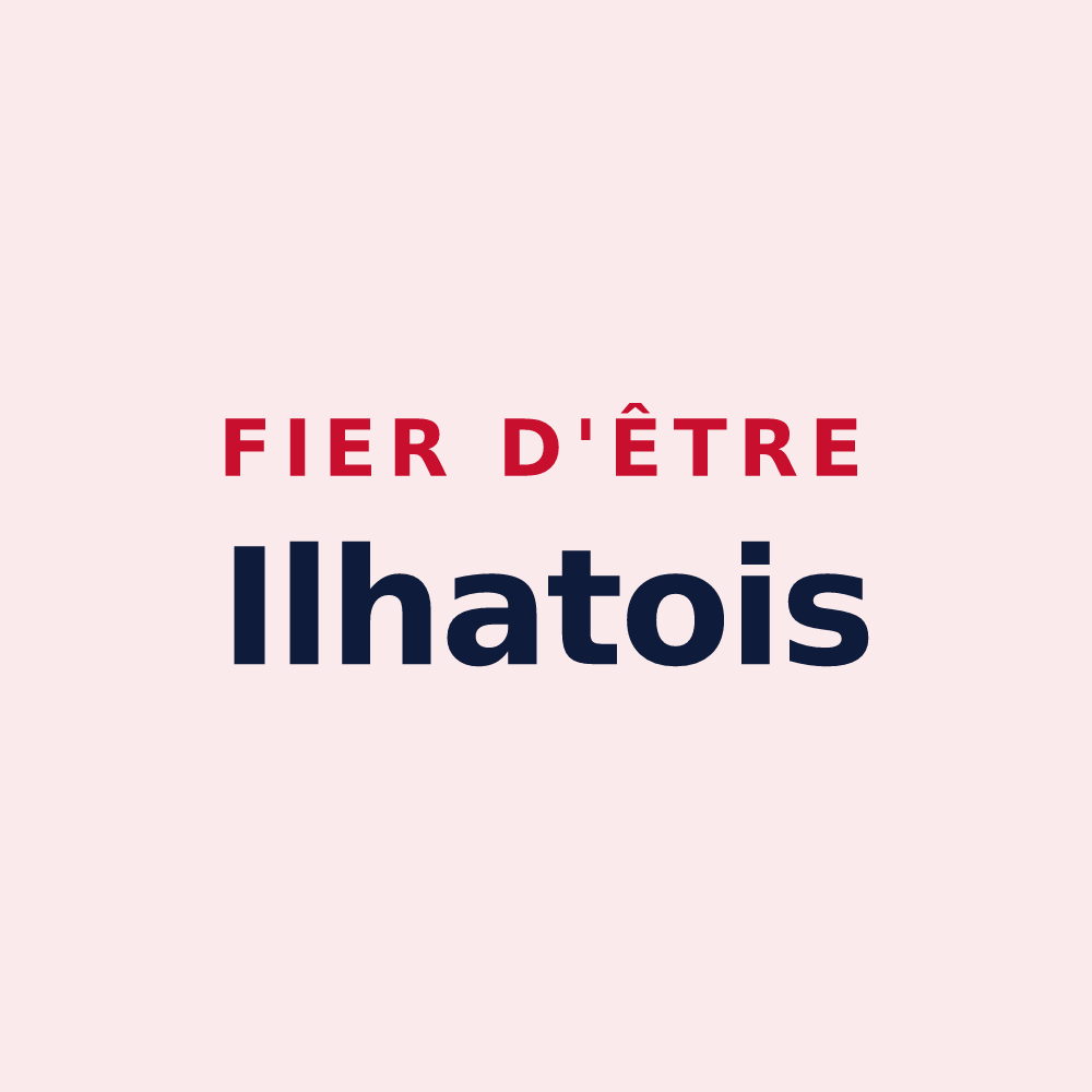Magnet « Fier d'être Ilhatois » — design pour Ilhat