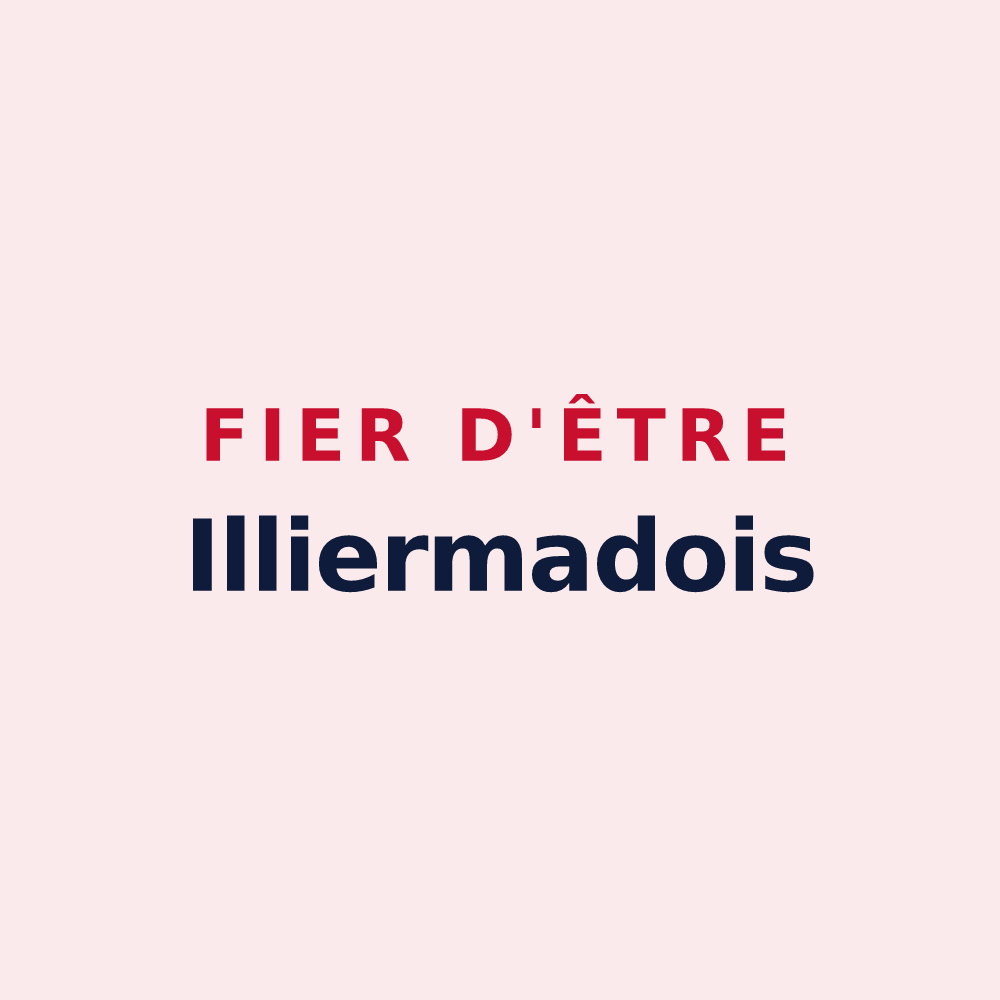 Magnet « Fier d'être Illiermadois » — design pour Illier-et-Laramade