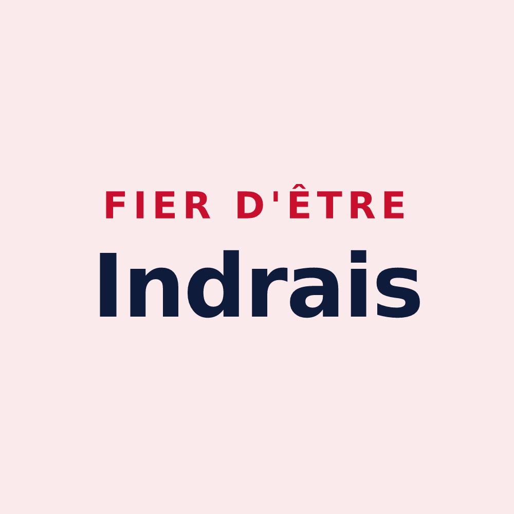 Magnet « Fier d'être Indrais » — design pour Indre