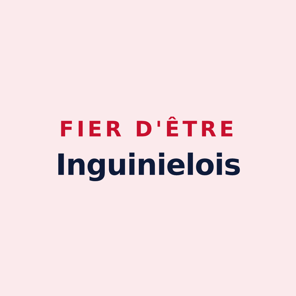 Magnet « Fier d'être Inguinielois » — design pour Inguiniel