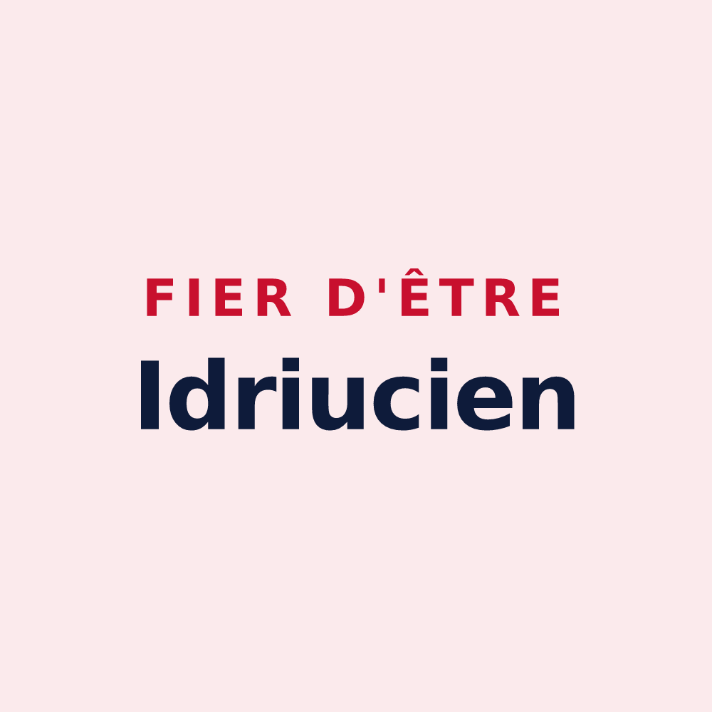 Magnet « Fier d'être Idriucien » — design pour Irai
