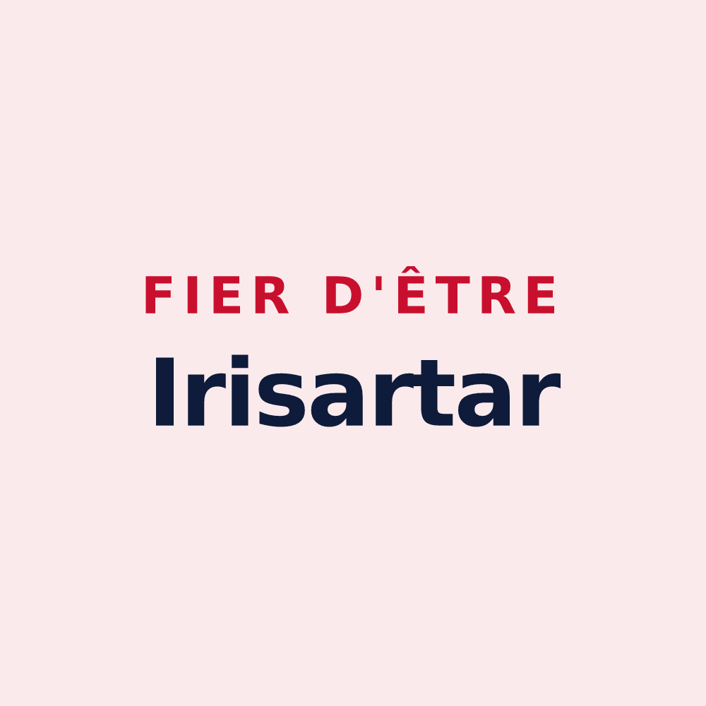 Magnet « Fier d'être Irisartar » — design pour Irissarry