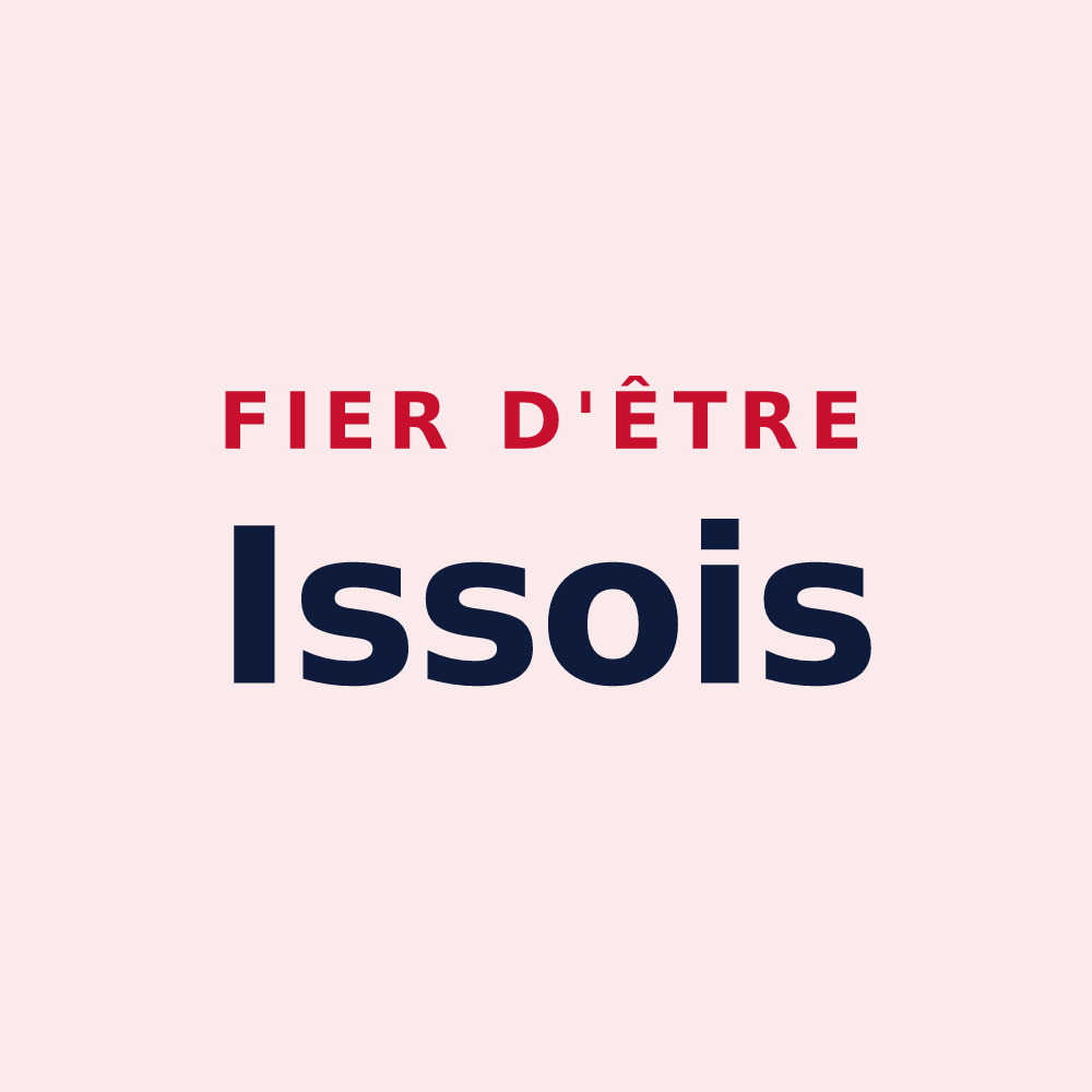 Magnet « Fier d'être Issois » — design pour Is-en-Bassigny