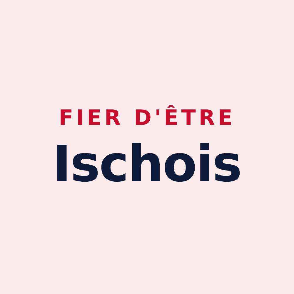Magnet « Fier d'être Ischois » — design pour Isches