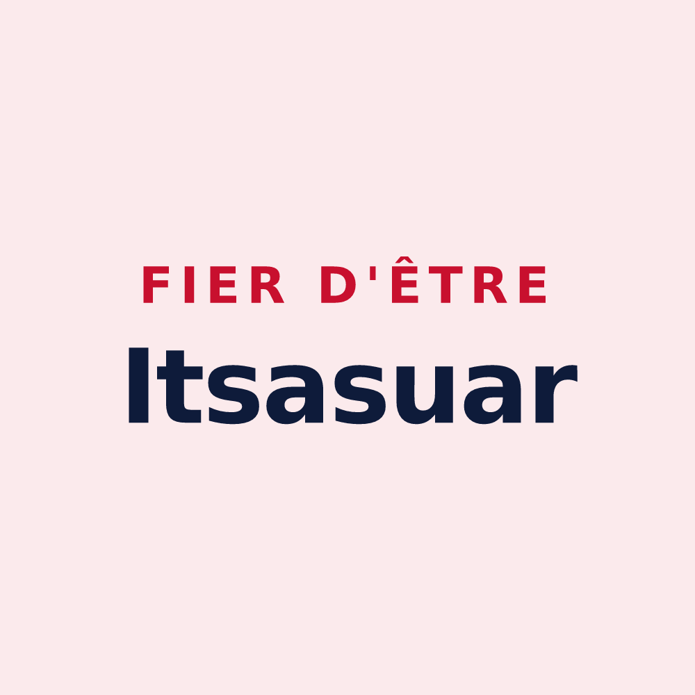 Magnet « Fier d'être Itsasuar » — design pour Itxassou