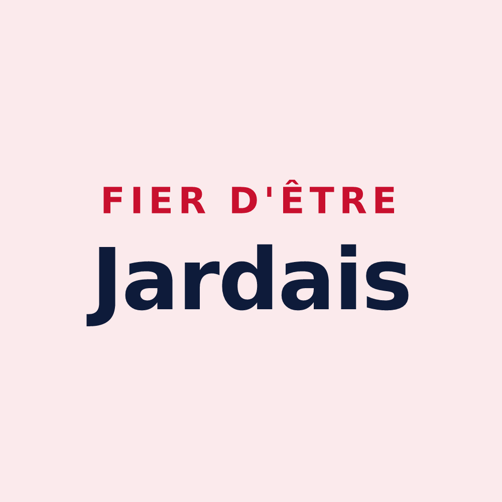 Magnet « Fier d'être Jardais » — design pour Jard-sur-Mer