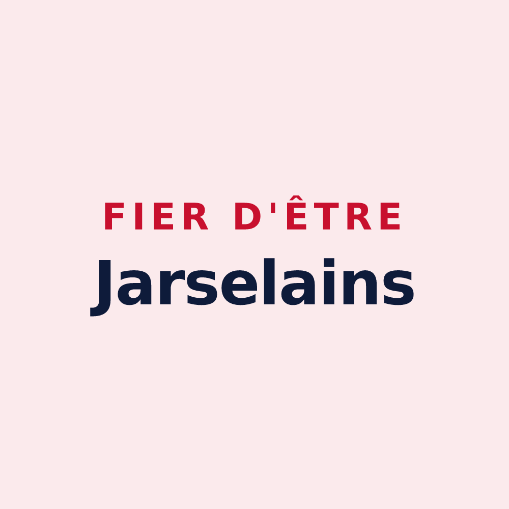 Magnet « Fier d'être Jarselains » — design pour Jarsy