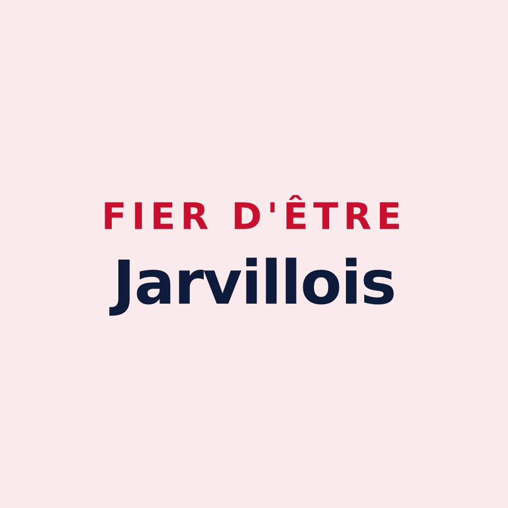 Magnet « Fier d'être Jarvillois » — design pour Jarville-la-Malgrange