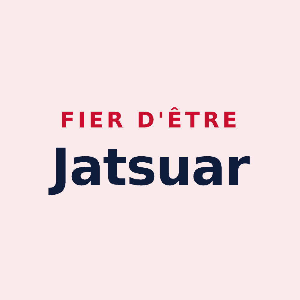 Magnet « Fier d'être Jatsuar » — design pour Jatxou