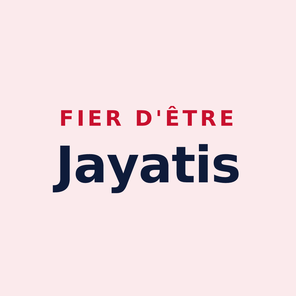 Magnet « Fier d'être Jayatis » — design pour Jayat