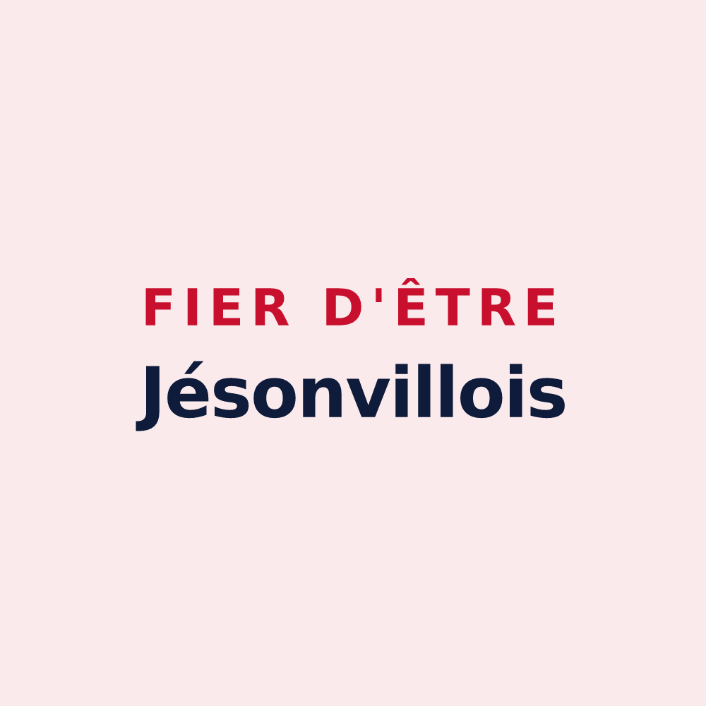 Magnet « Fier d'être Jésonvillois » — design pour Jésonville