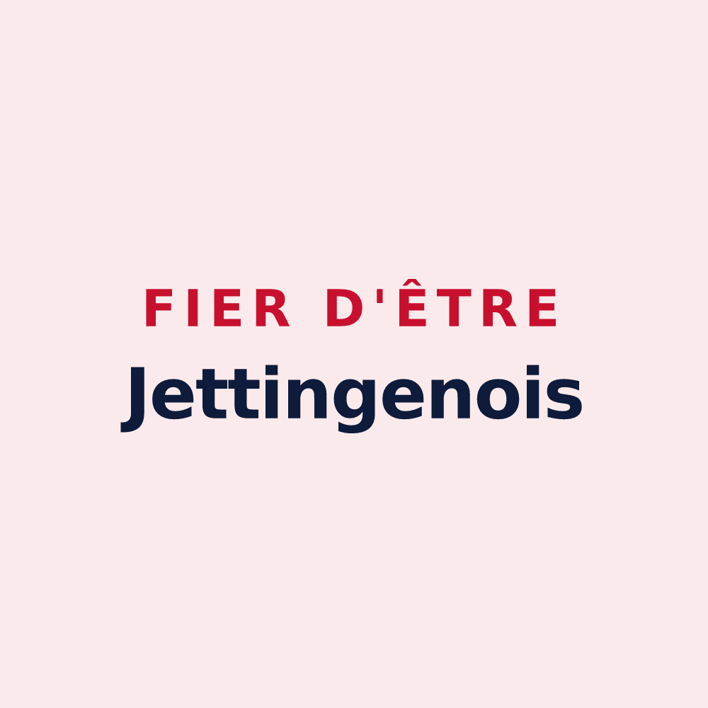 Magnet « Fier d'être Jettingenois » — design pour Jettingen