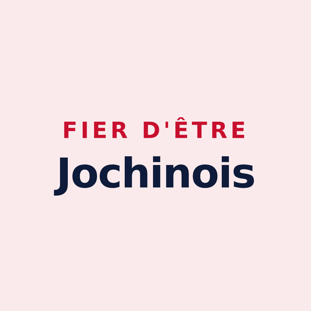 Magnet « Fier d'être Jochinois » — design pour Joch