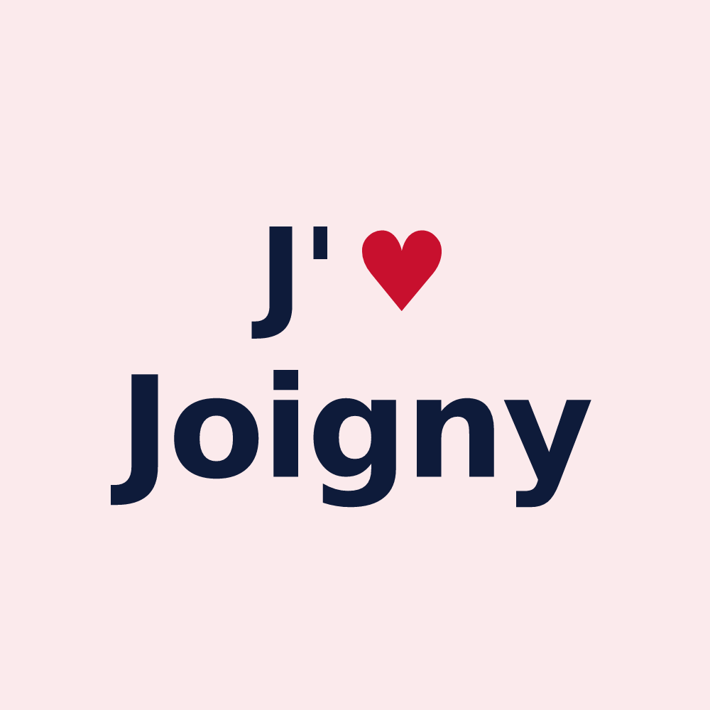 Magnet personnalisé Joigny — design J'aime Joigny