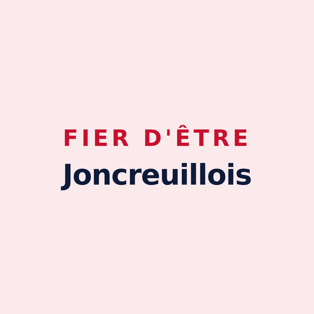 Magnet « Fier d'être Joncreuillois » — design pour Joncreuil