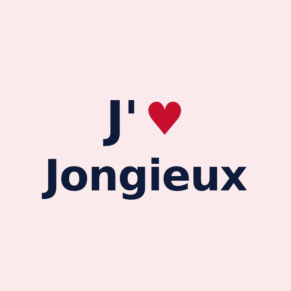 Magnet personnalisé Jongieux — design J'aime Jongieux