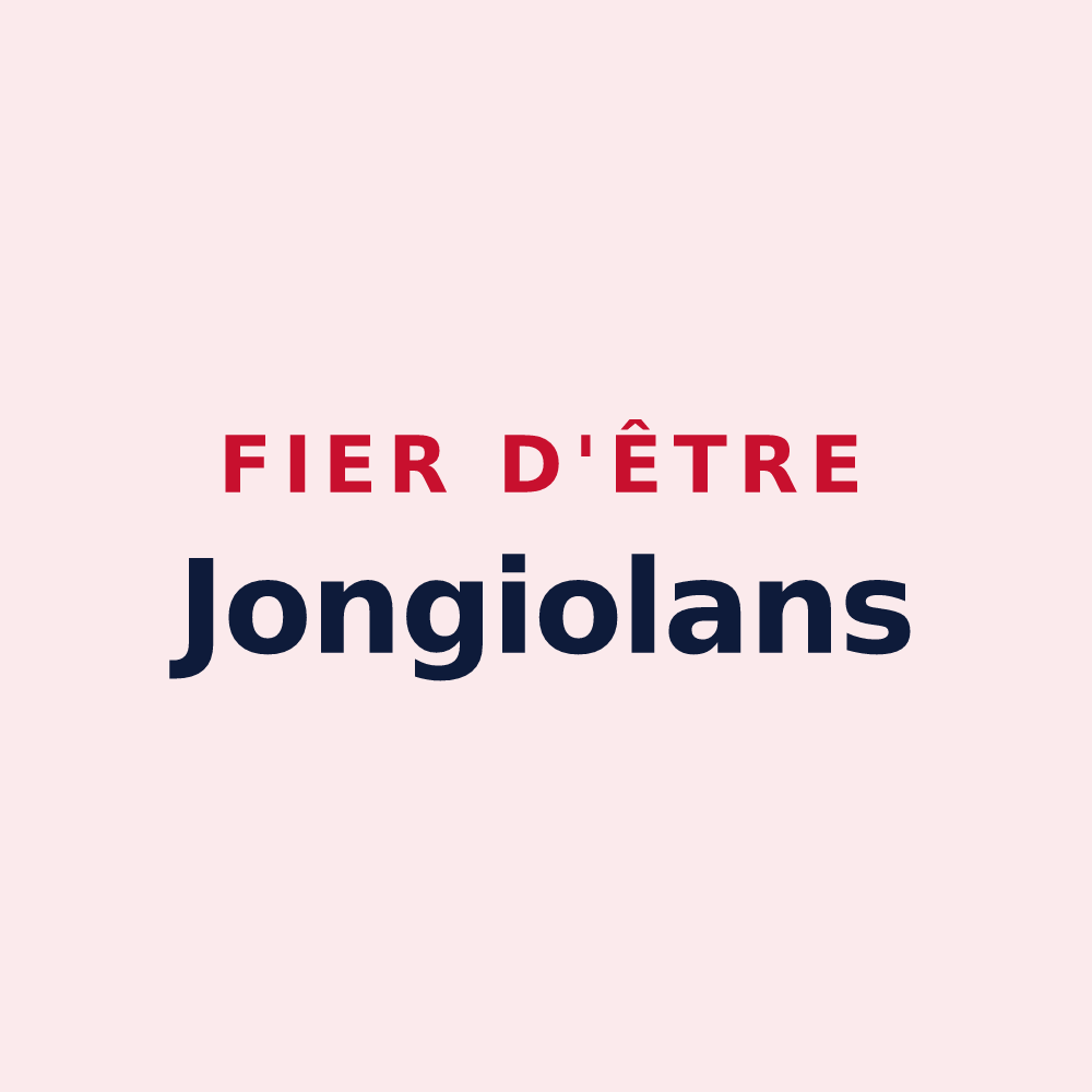 Magnet « Fier d'être Jongiolans » — design pour Jongieux