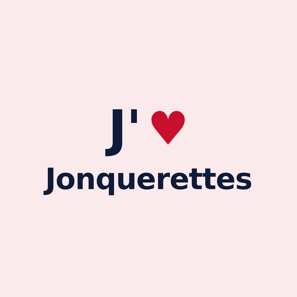 Magnet personnalisé Jonquerettes — design J'aime Jonquerettes