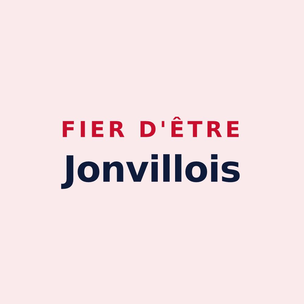 Magnet « Fier d'être Jonvillois » — design pour Jonville-en-Woëvre