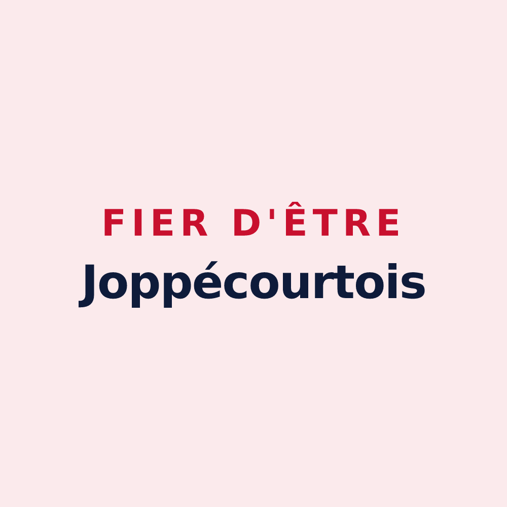 Magnet « Fier d'être Joppécourtois » — design pour Joppécourt