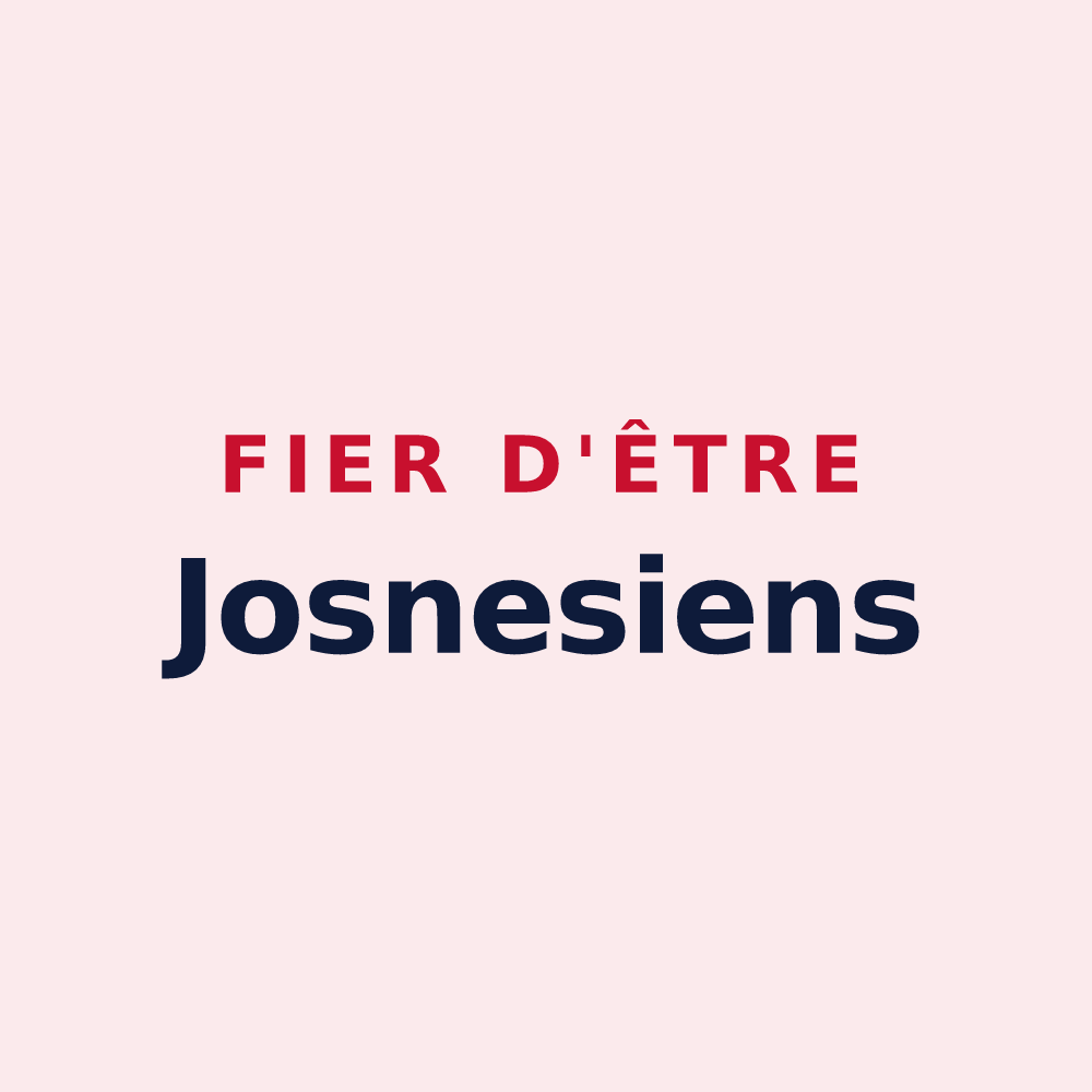 Magnet « Fier d'être Josnesiens » — design pour Josnes
