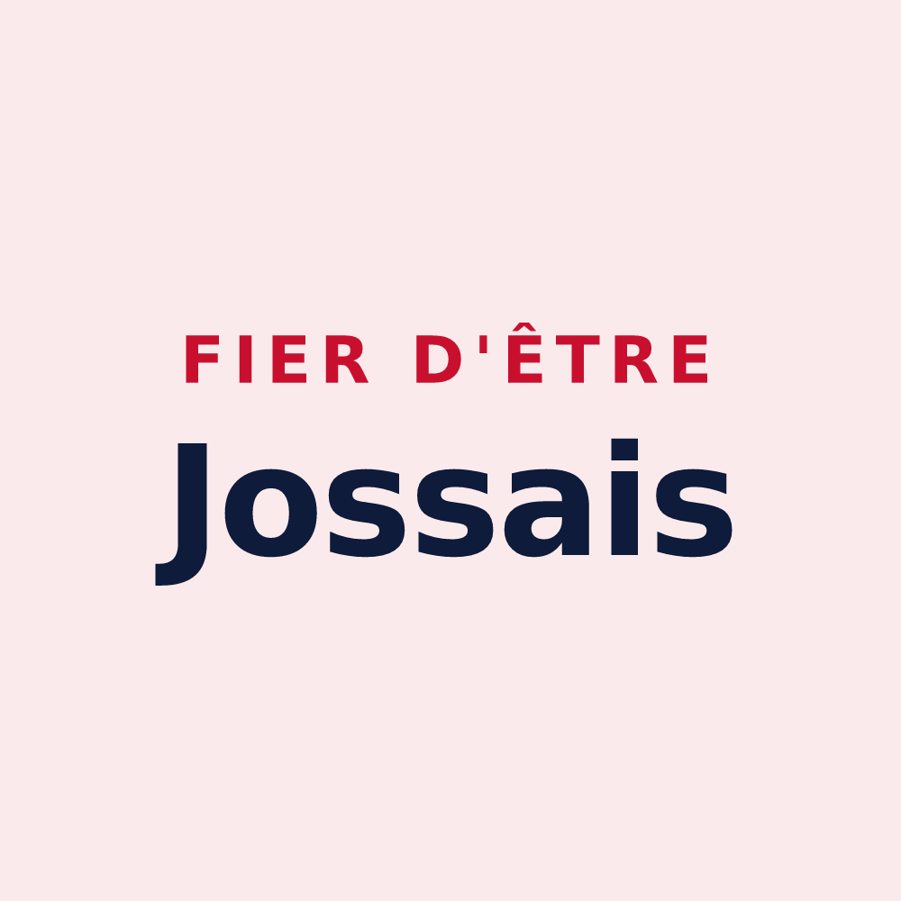 Magnet « Fier d'être Jossais » — design pour Josse