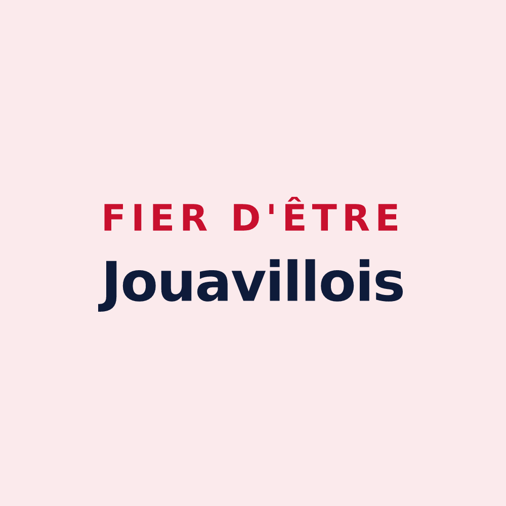Magnet « Fier d'être Jouavillois » — design pour Jouaville
