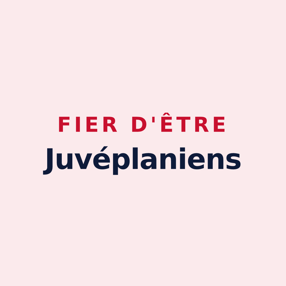 Magnet « Fier d'être Juvéplaniens » — design pour Joué-du-Plain