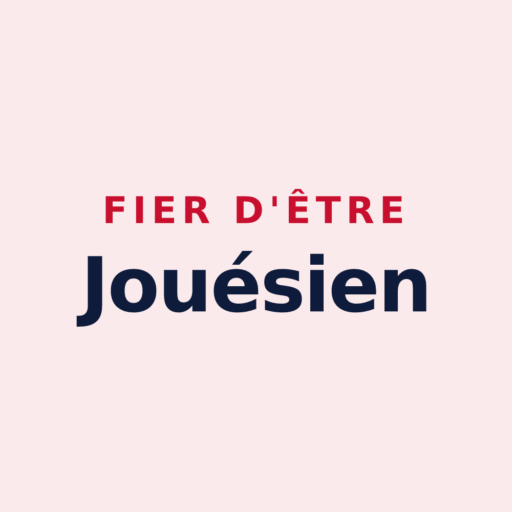 Magnet « Fier d'être Jouésien » — design pour Joué-en-Charnie
