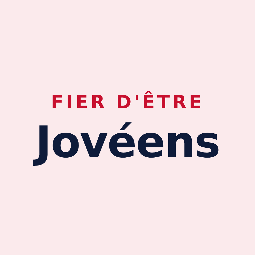 Magnet « Fier d'être Jovéens » — design pour Joué-sur-Erdre