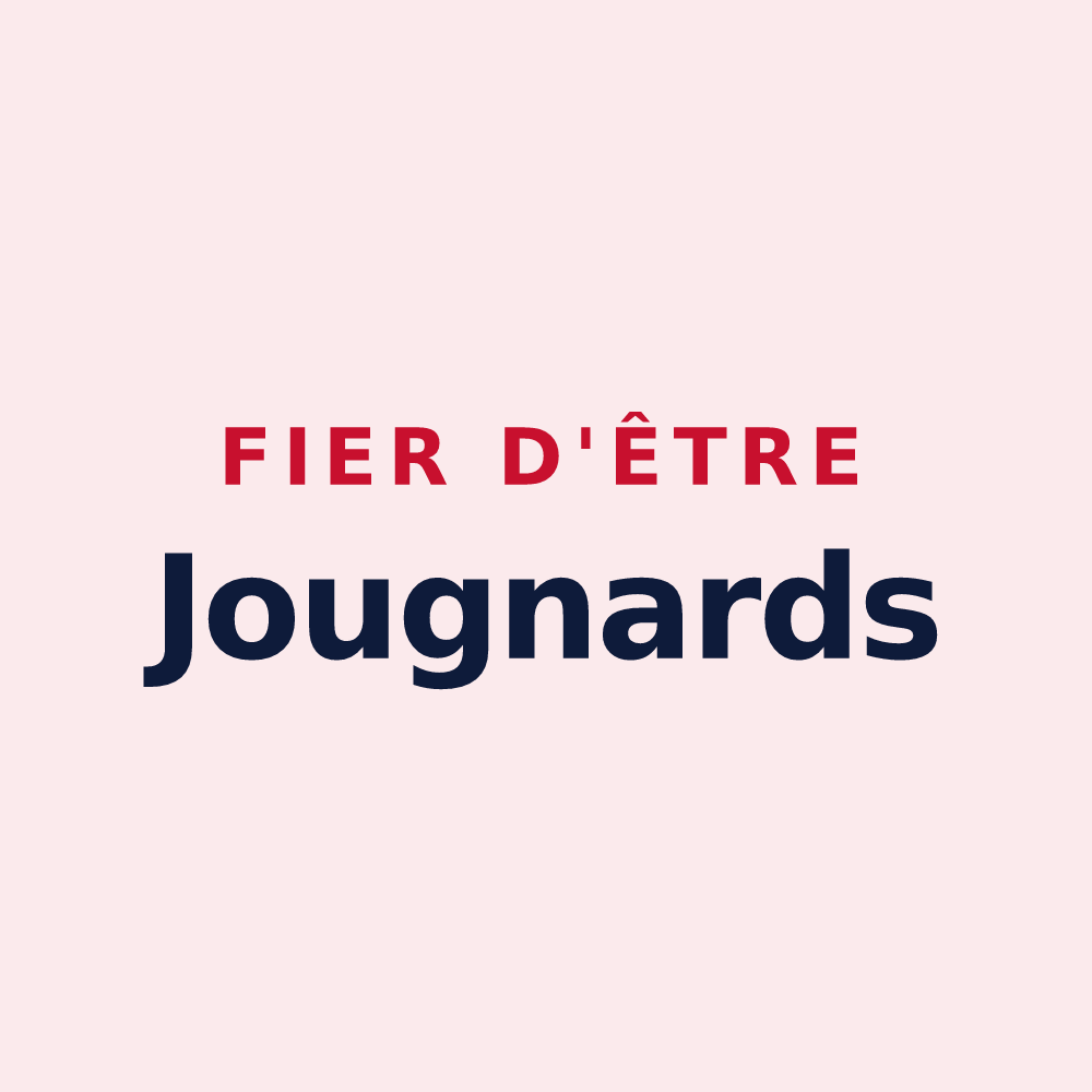 Magnet « Fier d'être Jougnards » — design pour Jougne