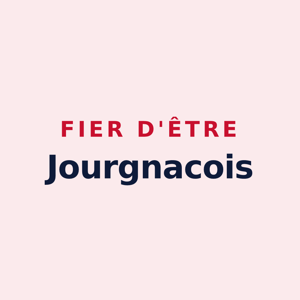Magnet « Fier d'être Jourgnacois » — design pour Jourgnac