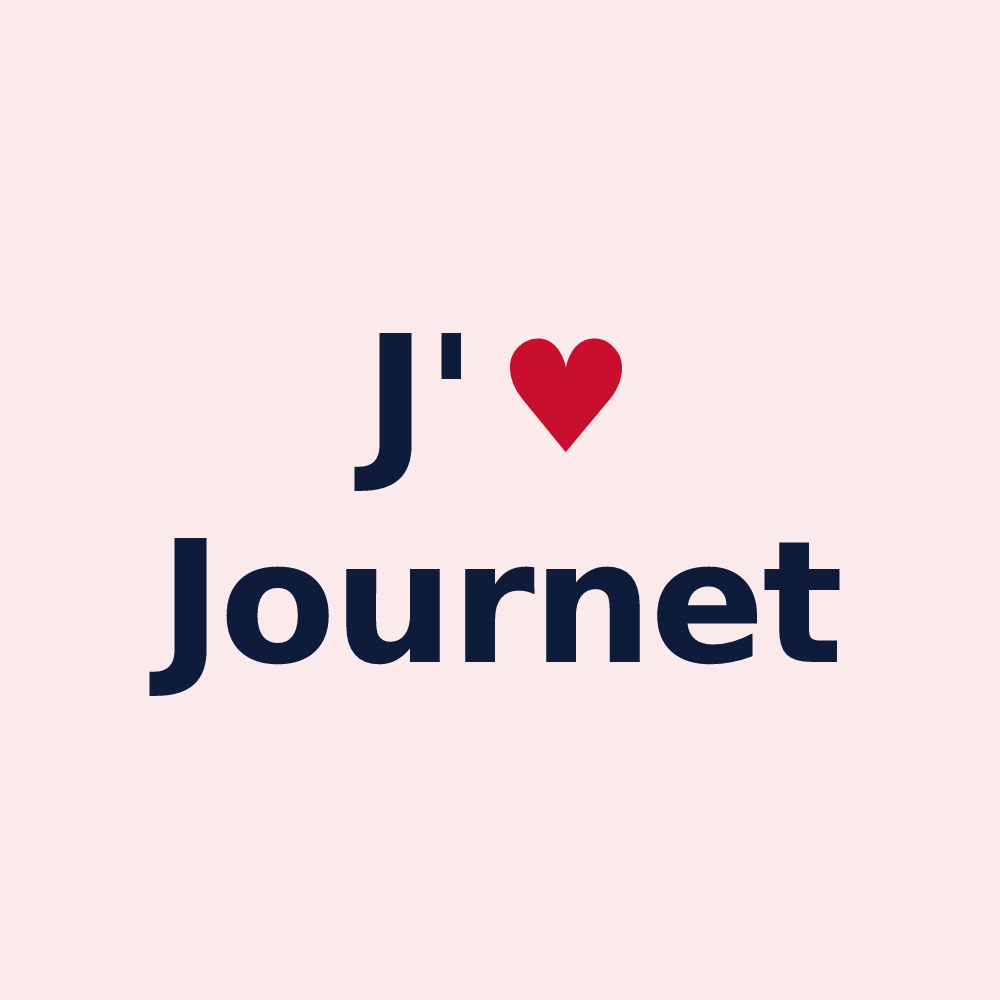 Magnet personnalisé Journet — design J'aime Journet