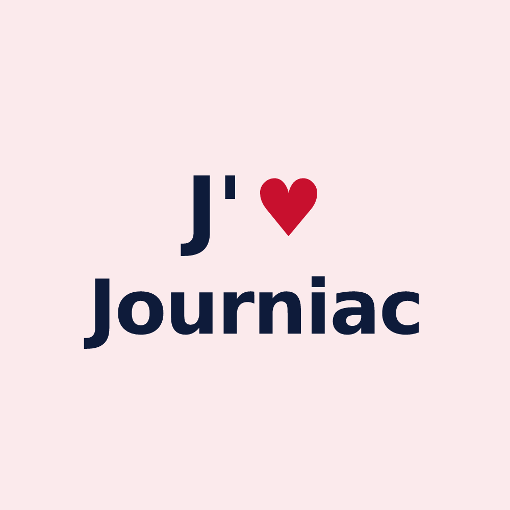 Magnet personnalisé Journiac — design J'aime Journiac