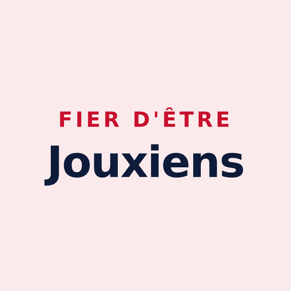 Magnet « Fier d'être Jouxiens » — design pour Joux