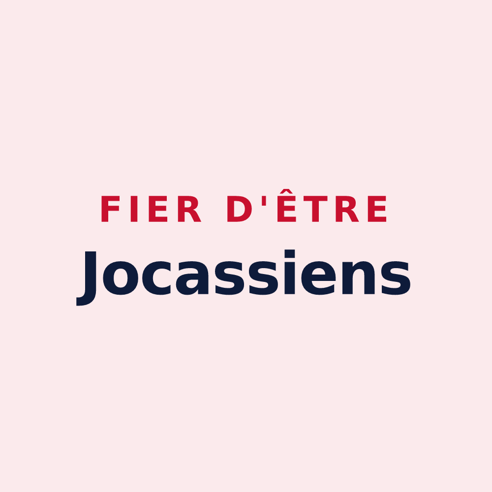 Magnet « Fier d'être Jocassiens » — design pour Jouy-le-Moutier