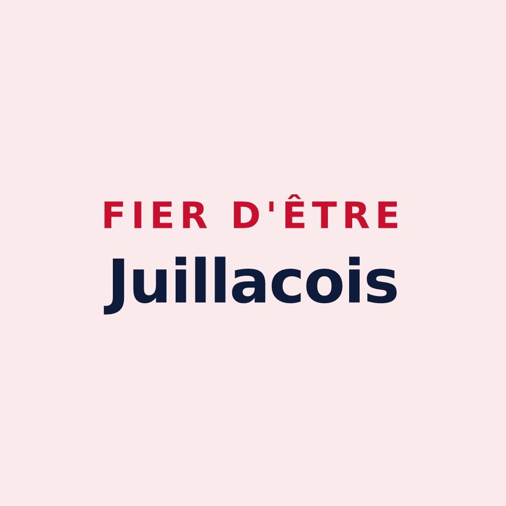 Magnet « Fier d'être Juillacois » — design pour Juillac