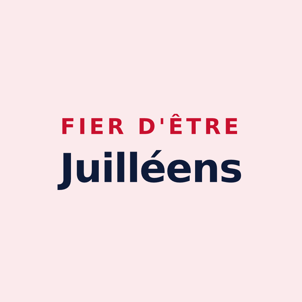 Magnet « Fier d'être Juilléens » — design pour Juilley