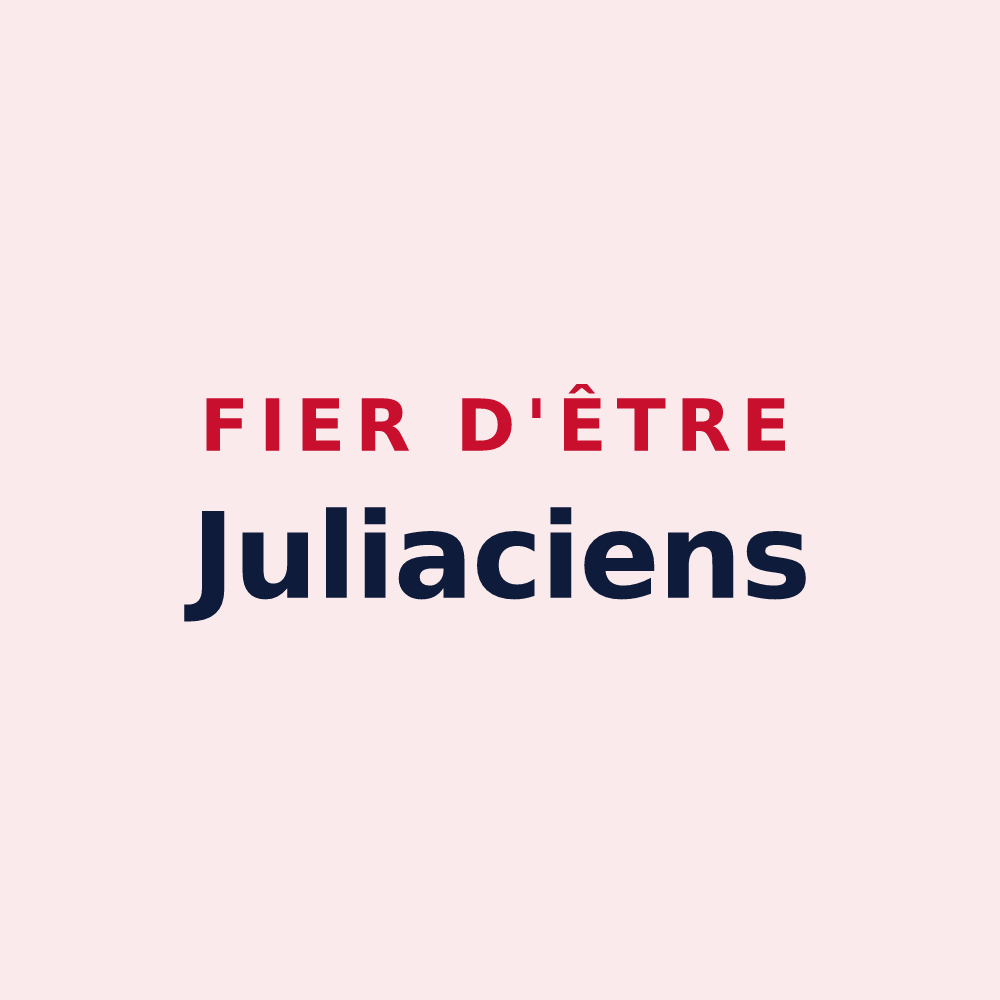 Magnet « Fier d'être Juliaciens » — design pour Juilly