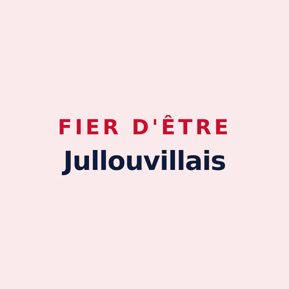 Magnet « Fier d'être Jullouvillais » — design pour Jullouville
