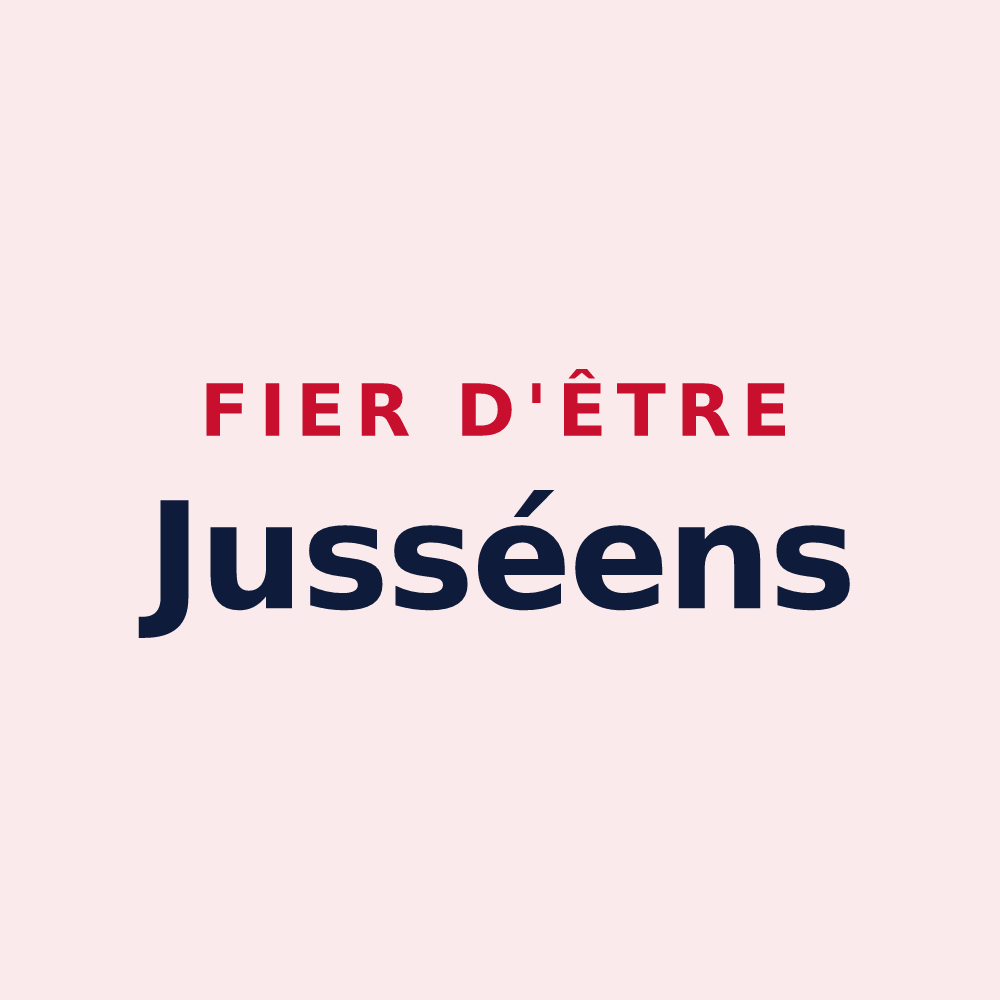 Magnet « Fier d'être Jusséens » — design pour Jussey