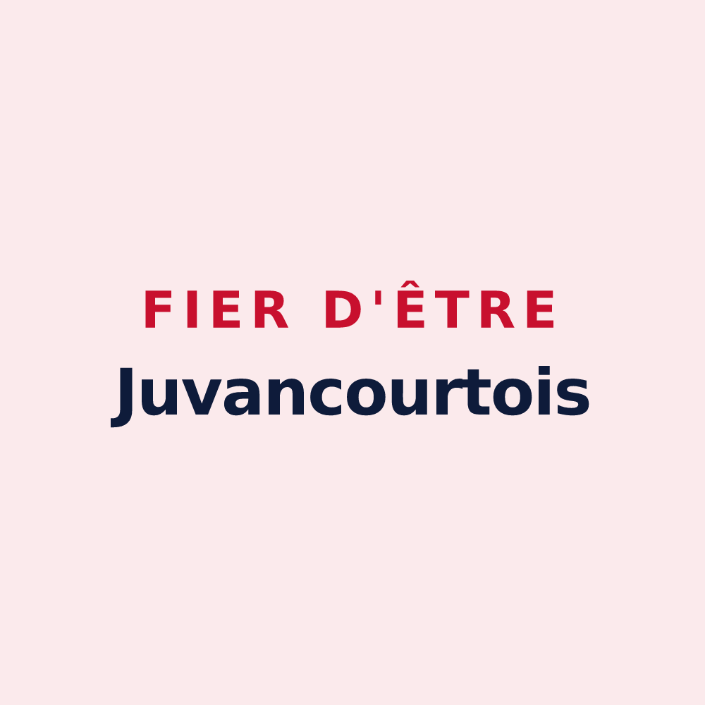 Magnet « Fier d'être Juvancourtois » — design pour Juvancourt