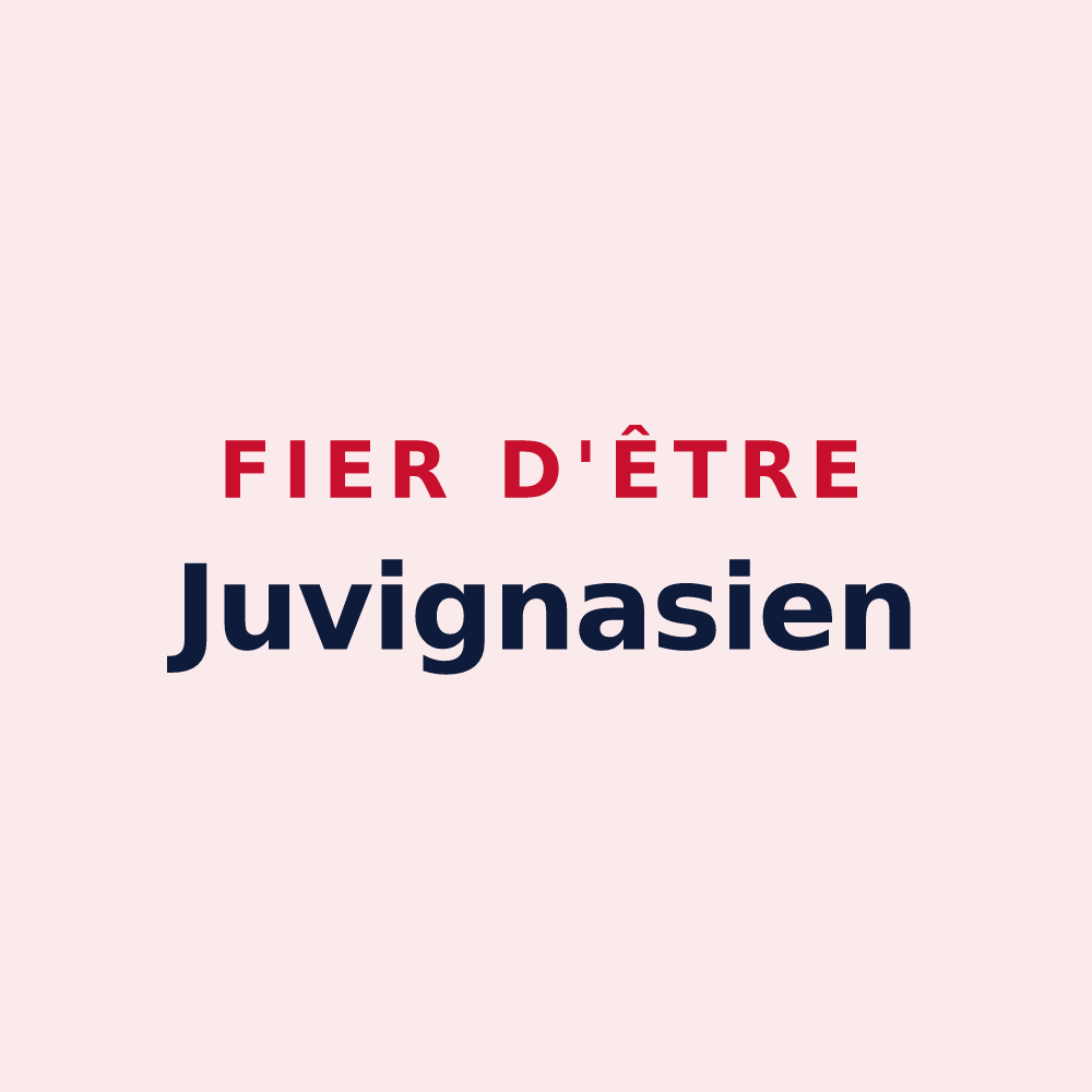 Magnet « Fier d'être Juvignasien » — design pour Juvigny-sur-Loison